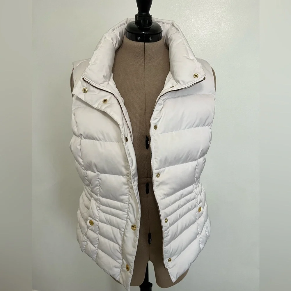 Lilly Pulitzer Isabelle Puffer Down Vest - Picture 8 of 9